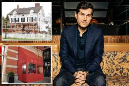 Nightlife honcho Scott Sartiano called off plans to open a branch of his members-only club Zero Bond at the Hedges Inn in East Hampton this summer.